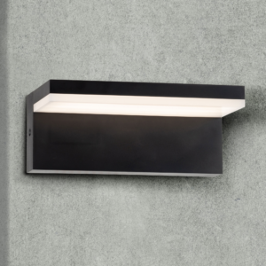 E-shop Vonkajšie nástenné fasádne svietidlo LED 4000K Rectangle Black