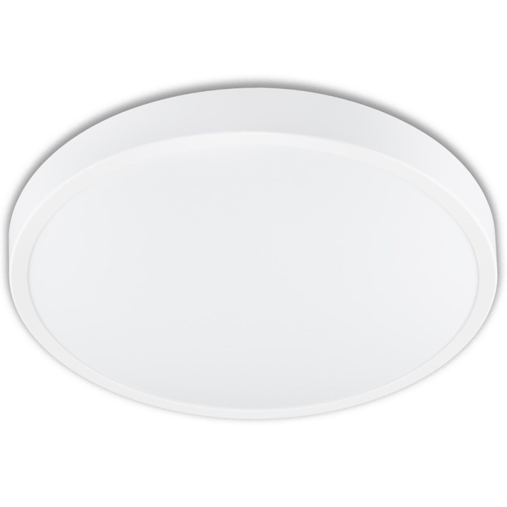 LED stropné svietidlo pre kúpeľňu Povrchová montáž 12W 4000K IP44 ZOE White 30cm