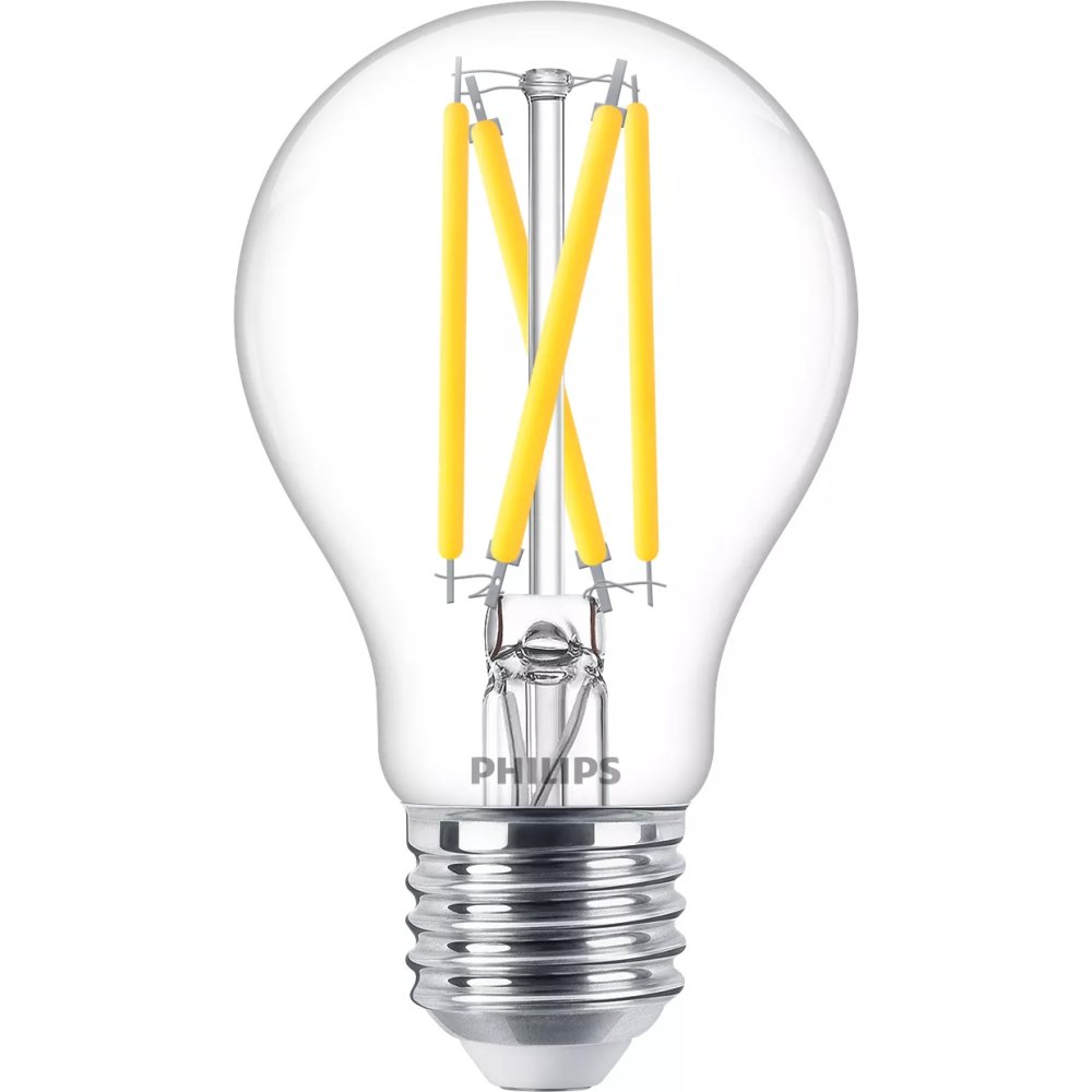 E-shop LED žiarovka E27 A60 5,9W = 60W 806lm 2700 Warm Filament PHILIPS Stmievateľná