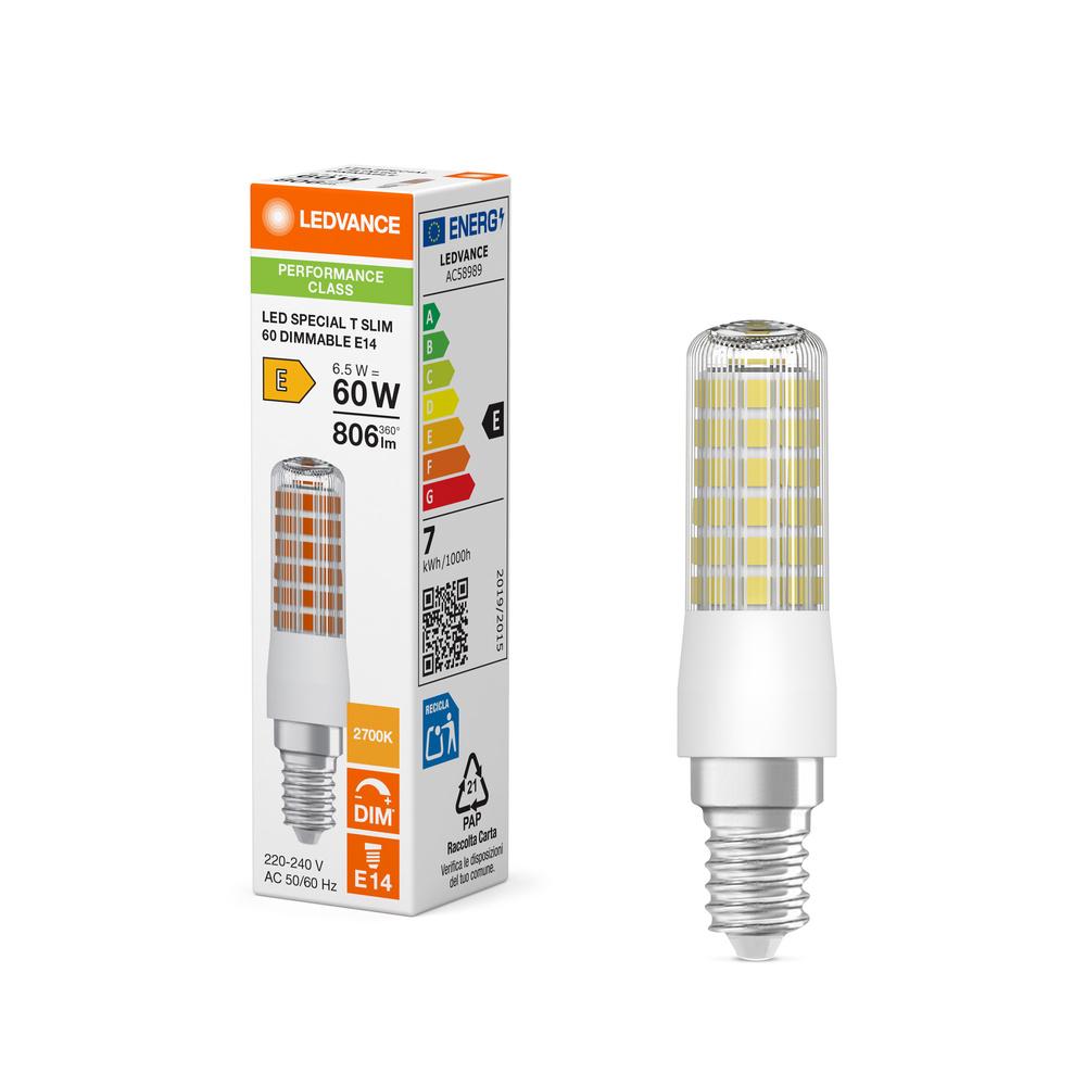 LED žiarovka E14 6,5W = 60W 806lm 2700K Warm 320° Stmievateľná Ledvance