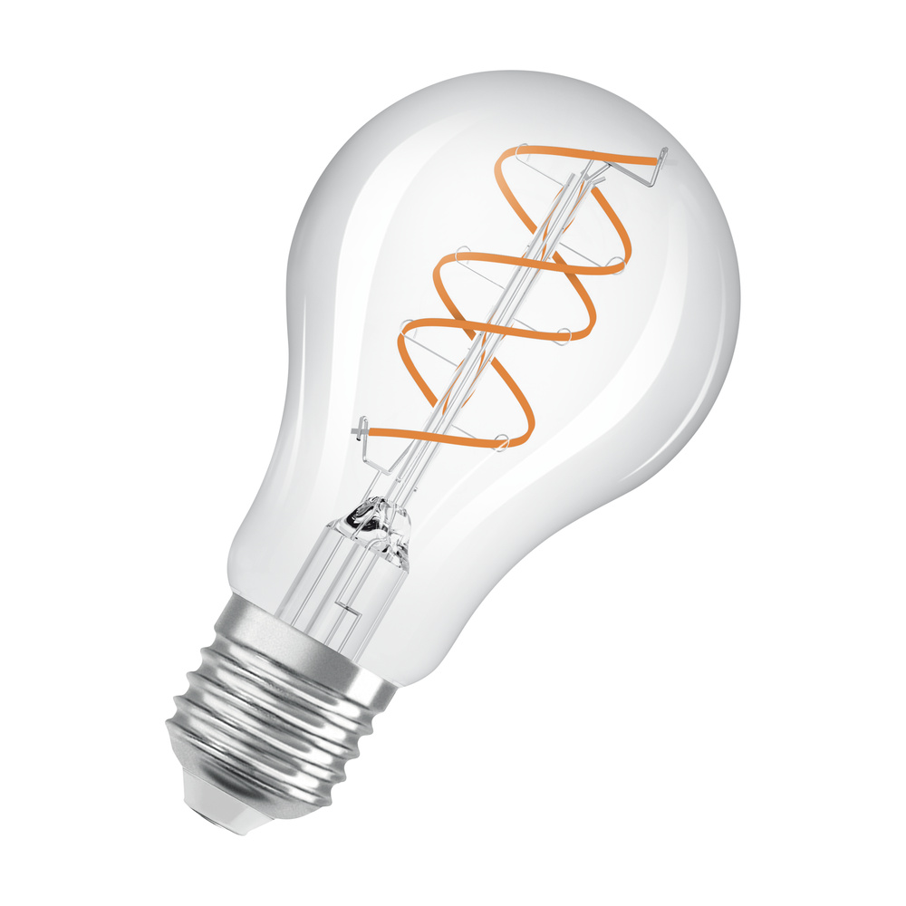 Dekoratívna LED žiarovka A60 E27 8W = 60W 806lm 2200K Warm CRI90 300° Filament Dimmable Vintage 1906 Osram