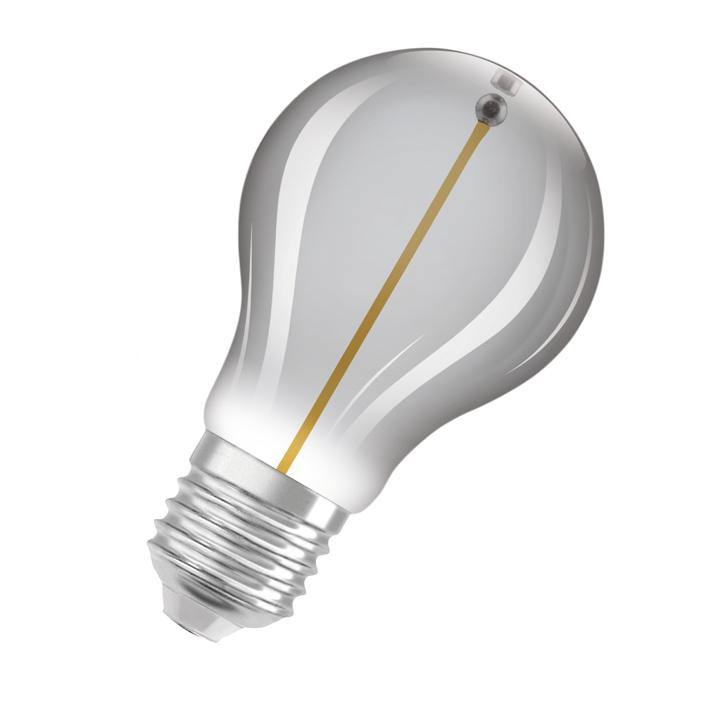 Dekoratívna LED žiarovka A60 E27 1,8W = 4W 40lm 1800K teplé 320° dymové vlákno Vintage 1906 Osram
