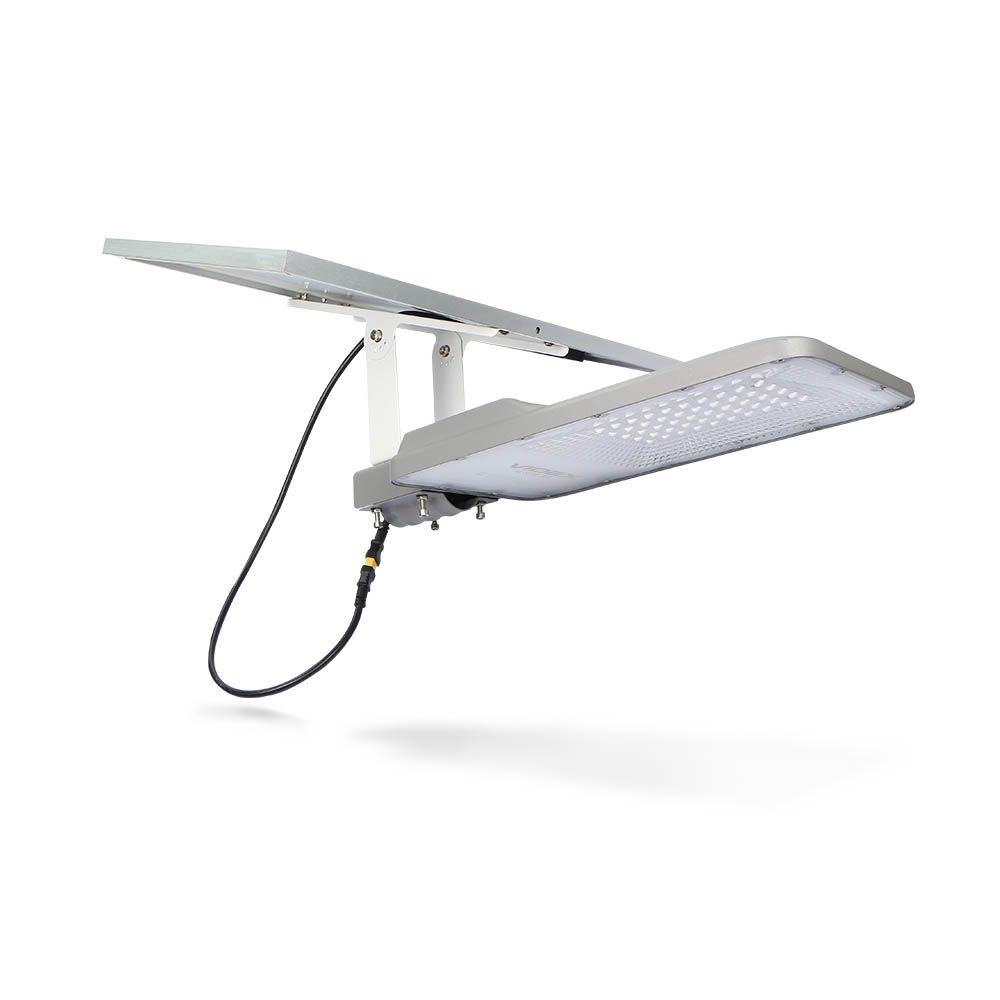 E-shop Solárne svetlomety 50x LED 100W 2500lm 5000K IP65 VIDEX Súmrakový senzor s diaľkovým ovládaním