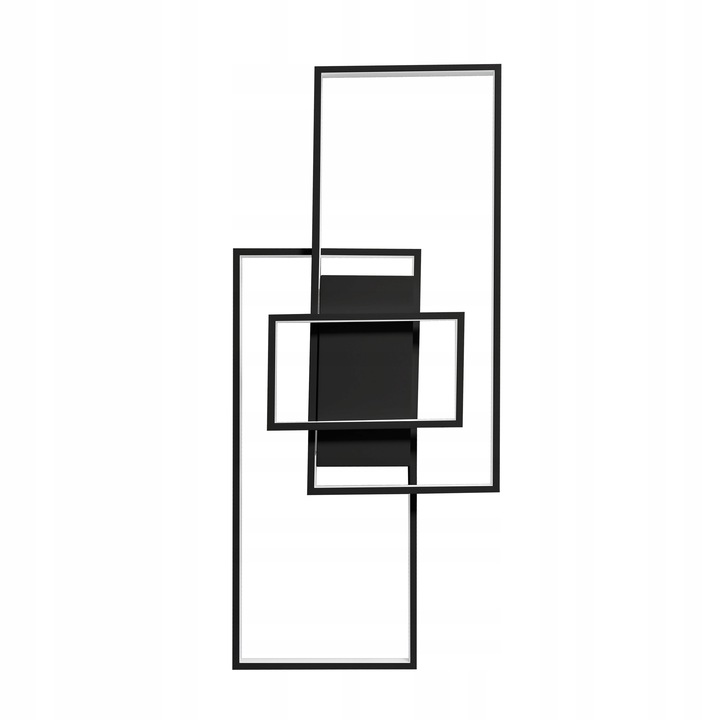 E-shop Stropné svietidlo LED 90W CCT GALAXIS VELA Black + diaľkové ovládanie