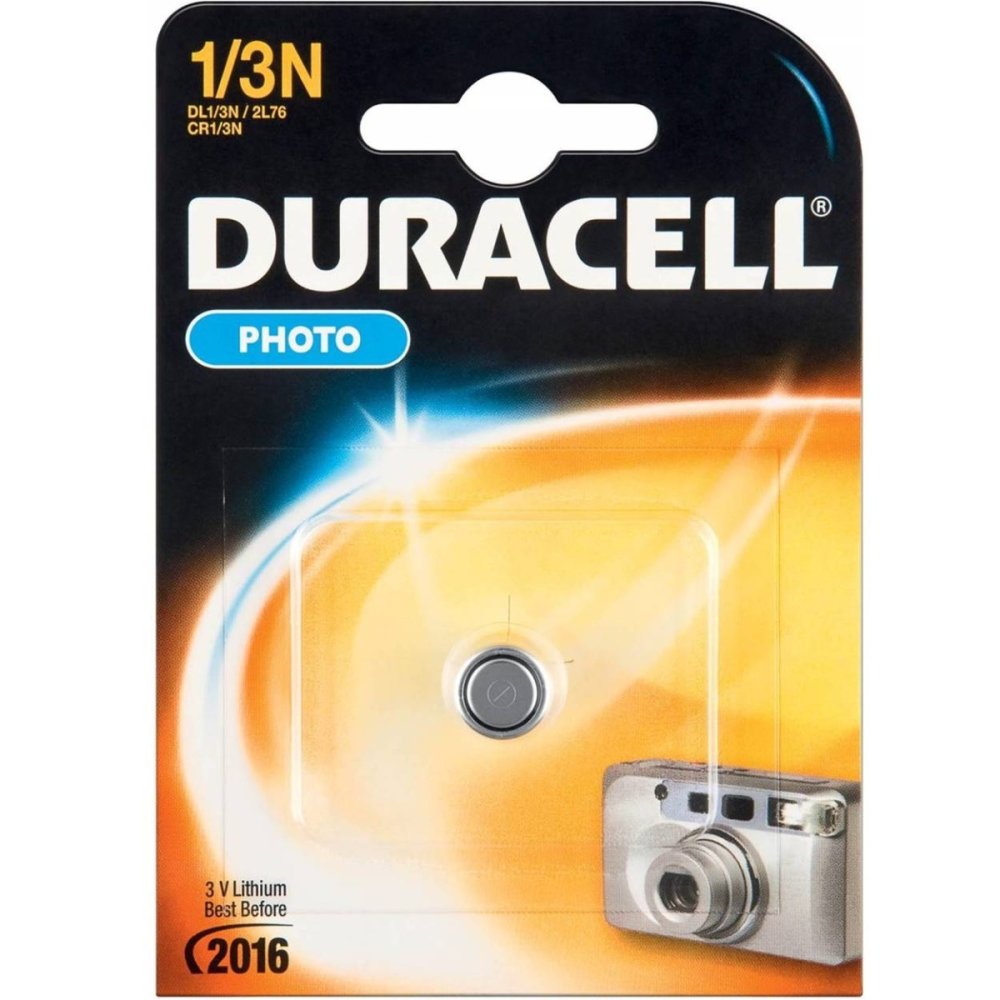 DURACELL 1/3 N 2L76 LITHIUM BATTERY Blister 1ks