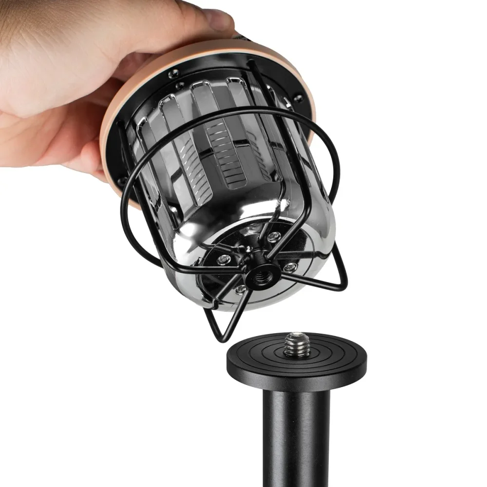 E-shop Elektrická UV insekticídna lampa Lampion 2v1 2,5W na muchy komáre hmyz VAYOX