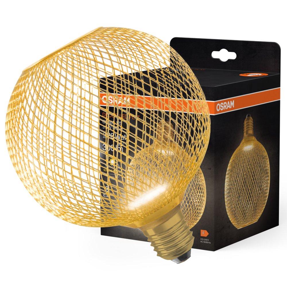 Dekoratívna LED žiarovka E27 3,5W = 28W 300lm 2700K Warm 100° Decor Osram