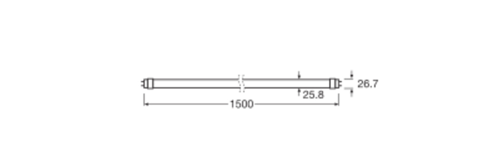 E-shop LED žiarivka T8 G13 22, 1W = 58W 4100lm 4000K neutrálna 190° 150cm Superior Ledvance
