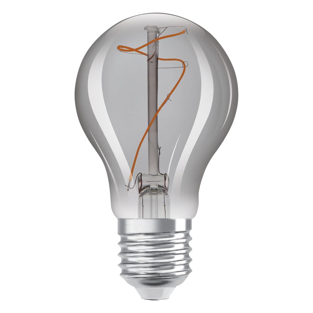 E-shop Dekoratívna LED žiarovka E27 A60 3,4W = 10W 100lm 1800K Teplé 320° vlákno Stmievateľné OSRAM Vintage 1906