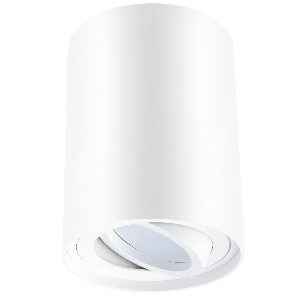 HALOGEN Spot Tube Movable AMAT-L GU10 Round White 115mm LUMILED pre povrchovú montáž