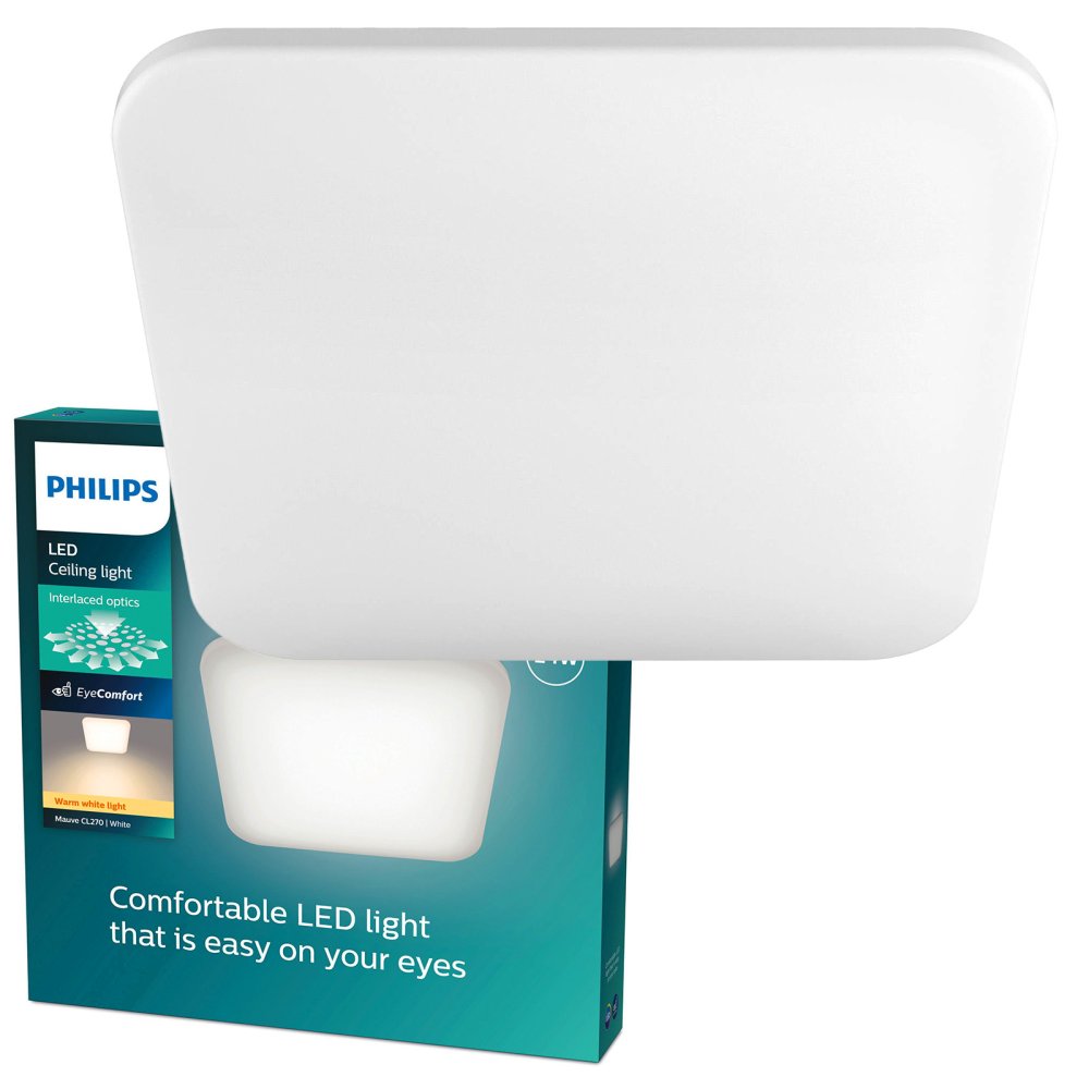 LED stropné svietidlo 24W 2900lm 2700K White Mauve Philips