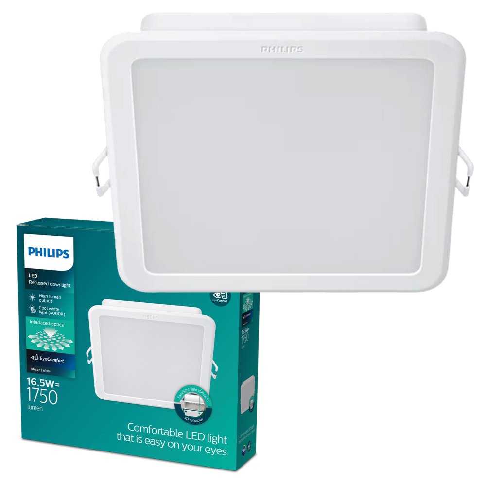 LED panel LED zapustené svietidlo 16,5W 1280lm 4000K White Meson Philips