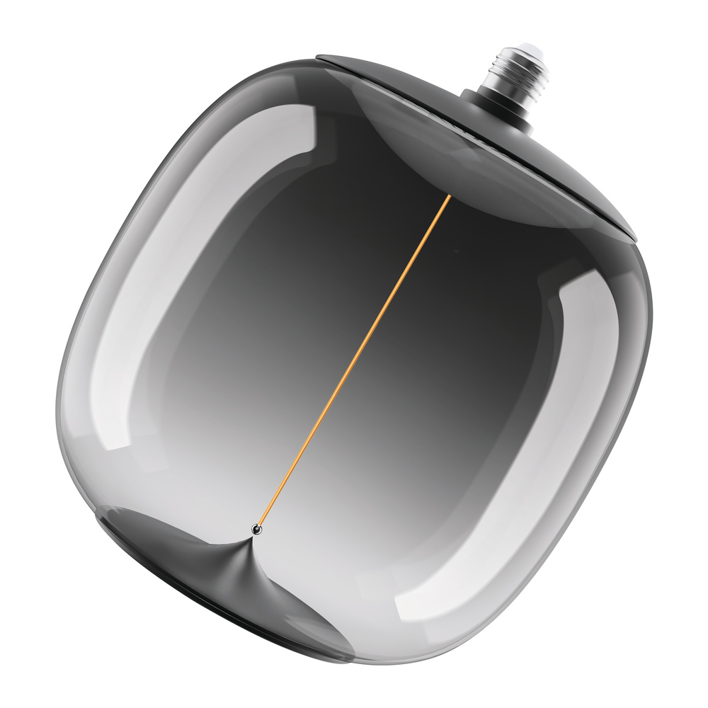 E-shop Dekoratívna LED žiarovka E27 12W = 35W 400lm 1800K teplá 320° dymová filament stmievateľná vintage 1906 Osram
