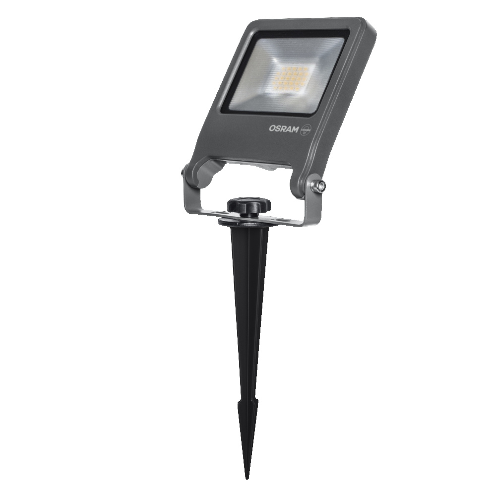 E-shop Záhradná zapichovacia lampa LED 20W 1700lm 3000K teplá sivá IP65 Endura Osram