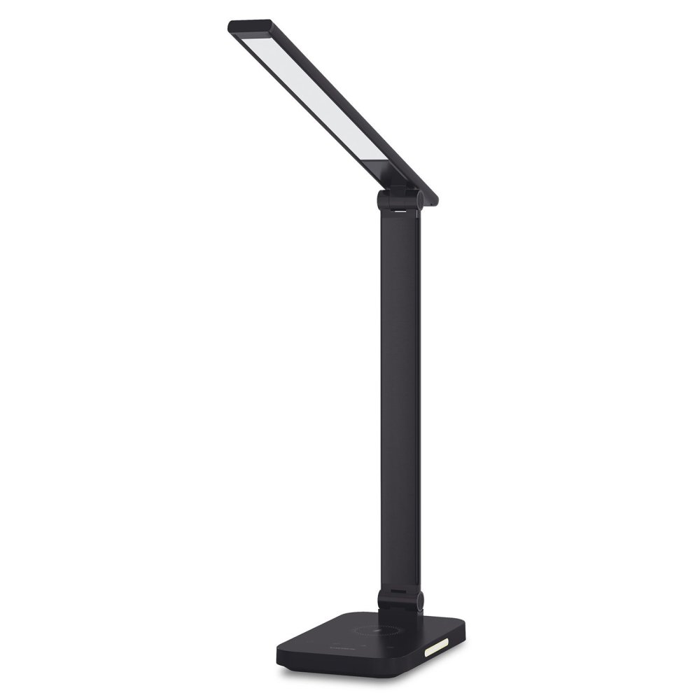E-shop Stolná LED lampa 18W 700lm 6500K studená čierna stmievateľná Videx