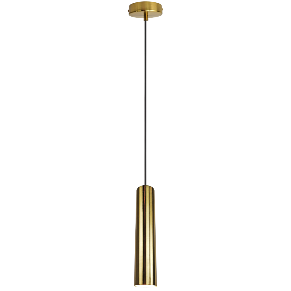 E-shop NAPOLI Stropné závesné svietidlo 1x GU10 Gold overhang GOLDLUX (Polux)