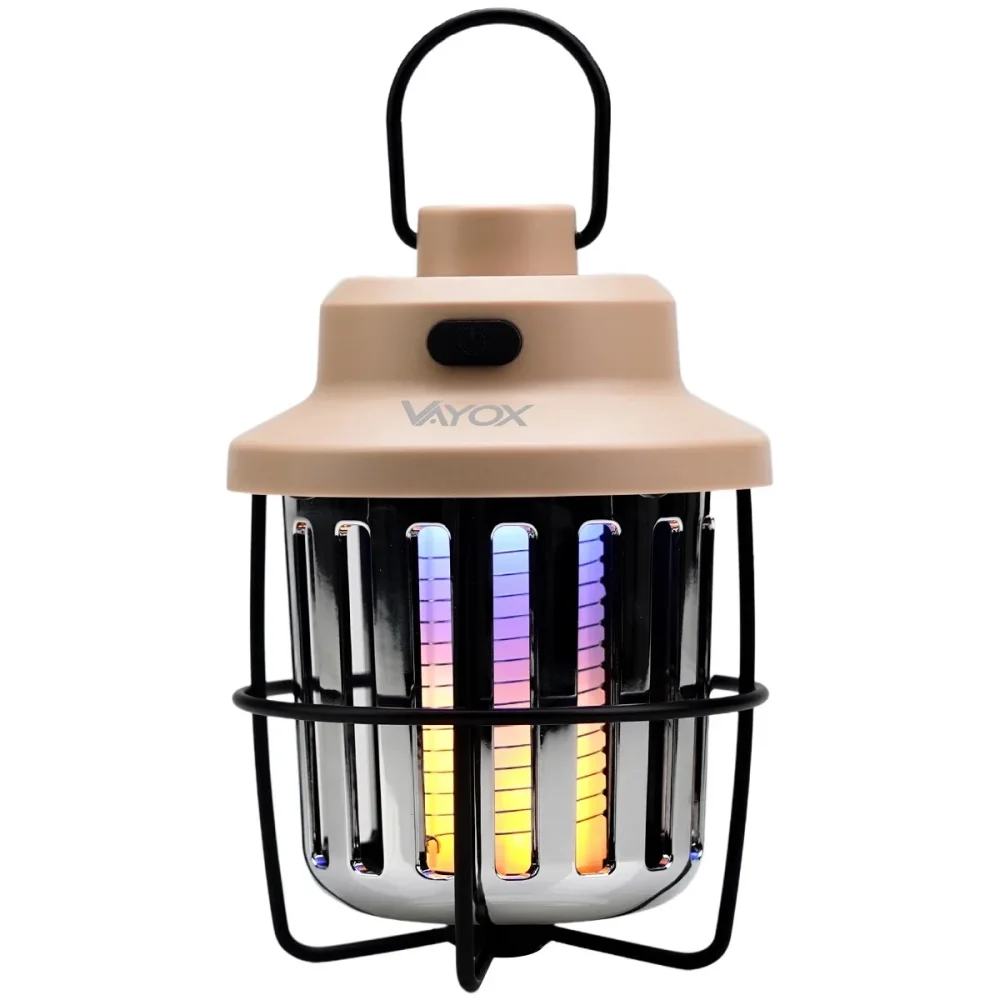 Elektrická UV insekticídna lampa Lampion 2v1 2,5W na muchy komáre hmyz VAYOX