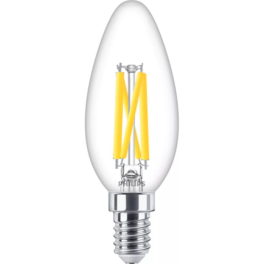 LED žiarovka E14 B35 5,9W = 60W 806lm 2700 Warm Filament PHILIPS Stmievateľná