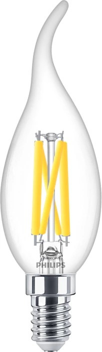 LED žiarovka E14 BA35 3,4W = 40W 470lm 2700 Warm Filament PHILIPS Stmievateľná