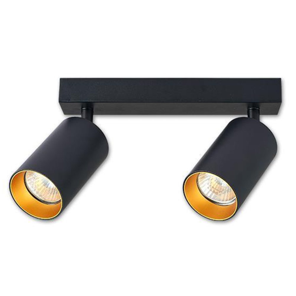 E-shop LED stropné svietidlo ERIS GOLD 2x GU10 nastaviteľné